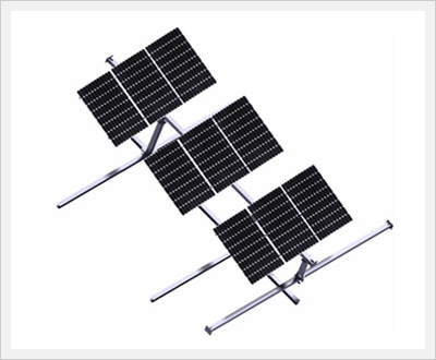 Rooftop Solar Tracker (1 Axis Tracking Sys... Made in Korea